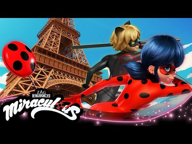 1 ORA MIRACULOUS |  LADYBUG E CHAT NOIR  | Compilazione