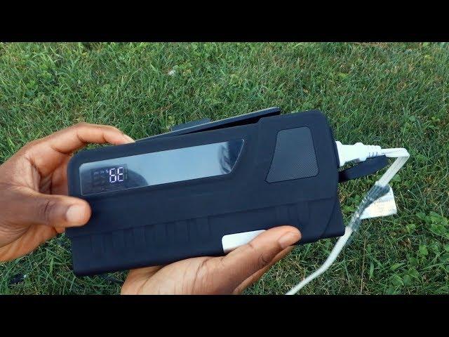 The Ultimate Power Bank - Portable Car Jump Starter with AC Output!