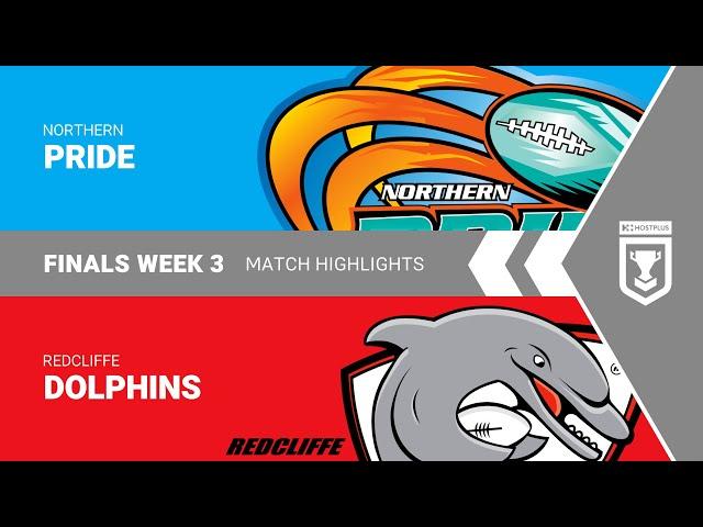 Hostplus Cup Finals week 3, 2024 - Pride v Dolphins