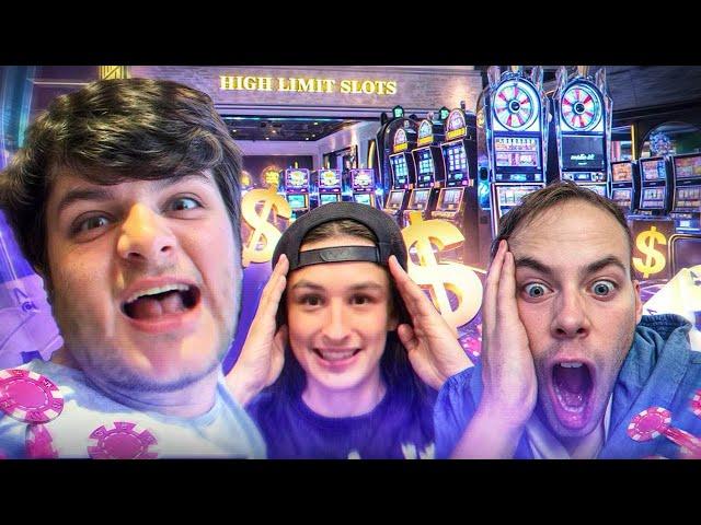 WE HIT ANOTHER HAND PAY! BRETTSKI, CASINO KINGS, AND MORE! VEGAS PART 2