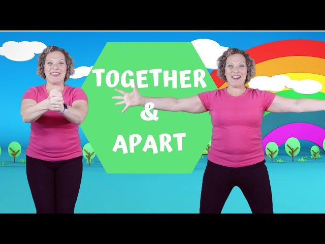 Preschool Music & Movement | Together and Apart | Hip Hop Action Song for Kids