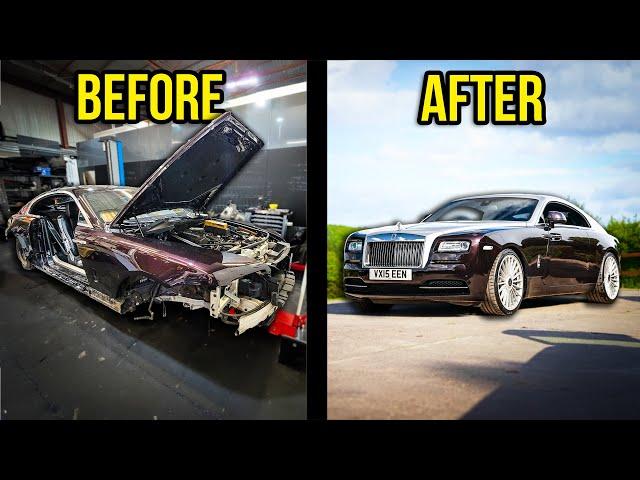 FULL BUILD | Rebuilding A $350,000 Rolls Royce Wraith About To Be SCRAPPED