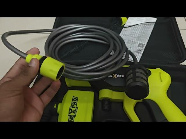 Shinexpro HydroBlast Cordless Pressure Washer Unboxing Video - Car wash and Bike wash #shinexpro