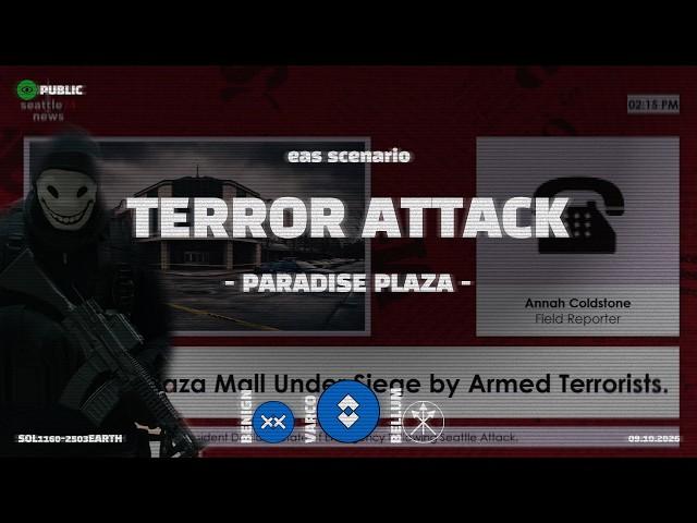 Paradise Plaza - Terror Attack | EAS Scenario | Emergency Alert System