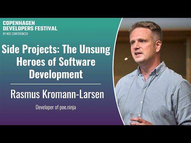 Side Projects: The Unsung Heroes of Software Development - Rasmus Kromann-Larsen - CPH DevFest 2024