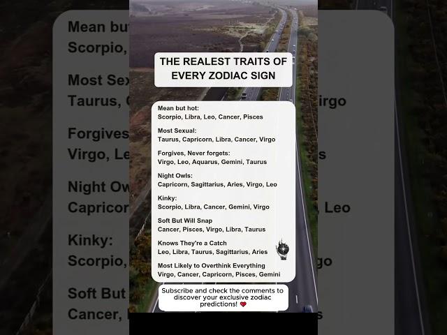 Raw Truth About Every Zodiac Sign  #astrology #horoscope #zodiac