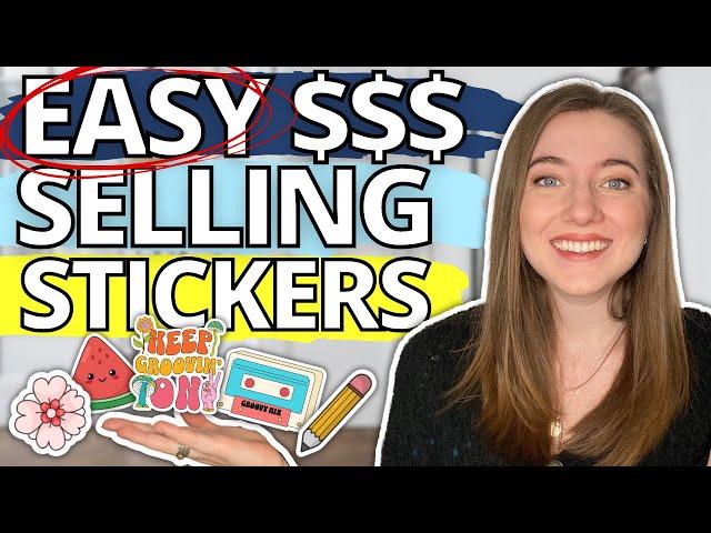 MAKE MONEY SELLING PRINT ON DEMAND STICKERS: Etsy & Printify Sticker Design Tutorial