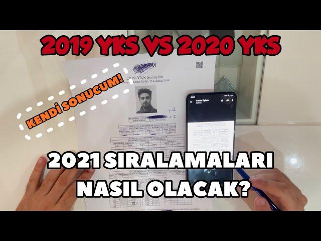 YKS SONUCUMU İNCELEDİM! 2021 YKS SIRALAMALARI NASIL GELECEK?