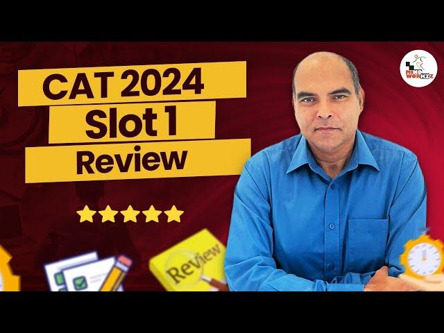 CAT 2024 Slot 1 Review