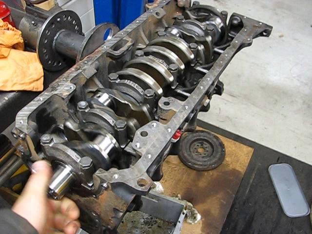 BMW m20 ix block with m57d30 crankshaft