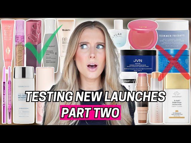 I Tried All The New Beauty Launches & Viral Products So You Don't Have To... Part 2!