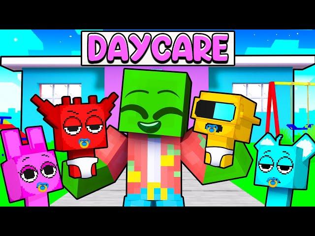 I Built a SPRUNKI DAYCARE in Minecraft!