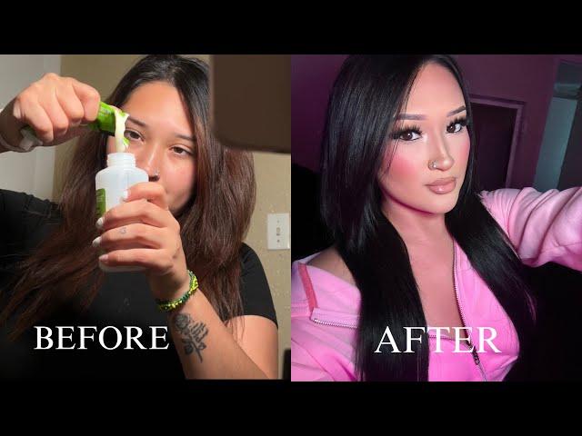 Dying my hair jet black | Full Shine Hair Extensions 