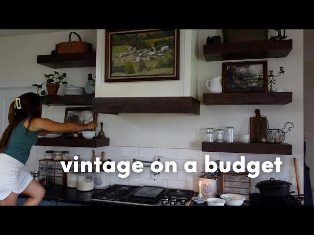 Vintage Thrift Haul Home Decor