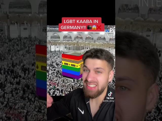 LGBT KAABA IN GERMANY! ️‍ Astaghfirullah #islam #muslim #kaaba #lgbt #shorts