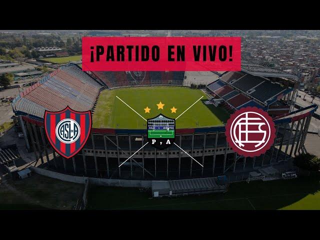 SAN LORENZO VS LANÚS - LIGA PROFESIONAL, FECHA 2 - EN VIVO