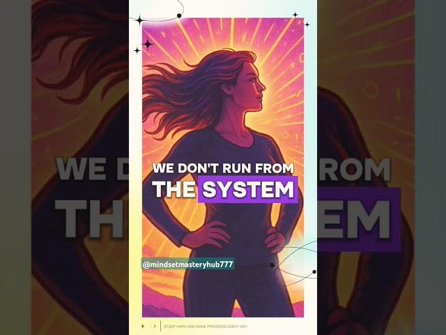 “We weren’t born to follow the algorithm—we came to correct it.”