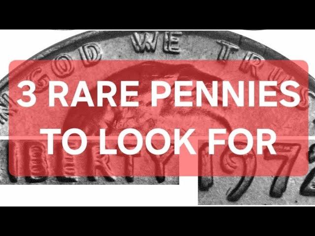 3 RARE Lincoln Cents to Look for in Pocket Change