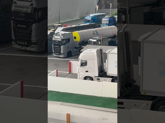 RC Truck Parcours Diorama Modellbau 1/14 #lkw #rc #trucker #modellbau #trucking #truckdriver #truck