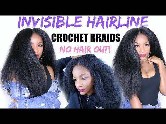 How to SLAY Your Crochet Braids - NEW Invisible Hairline Method