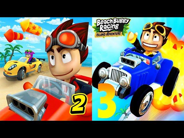 Beach Buggy Racing 3 vs Beach Buggy Racing 2 | BB Racing 3 vs BB Racing 2