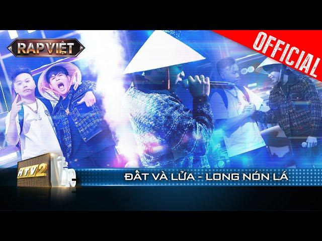 Long Nón Lá lái trap siêu đỉnh cùng giai điệu dân gian Đất và Lửa | Rap Việt 2023 [Live Stage]