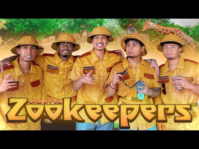 LOS BOYZ BECOME ZOOKEEPERS!!