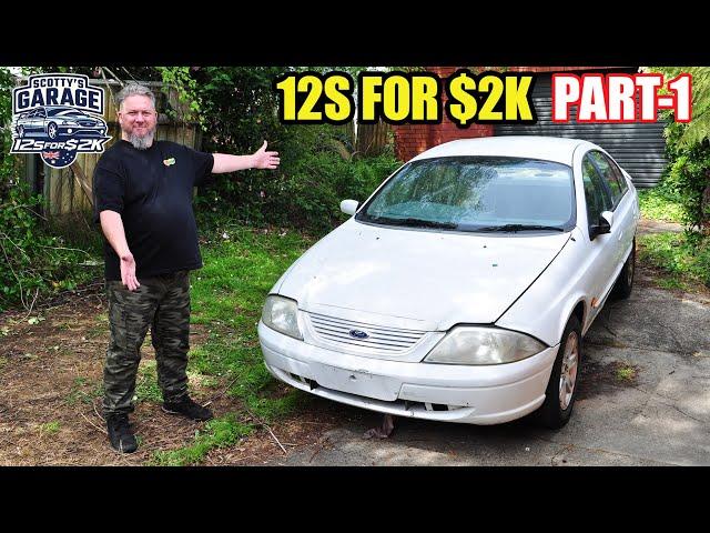 Scotty's Garage - 12s For $2k - Part-1 - We Get A Car!