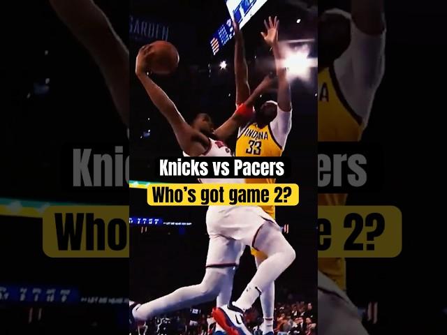 Knicks vs Pacers Game 2 ECF will be 