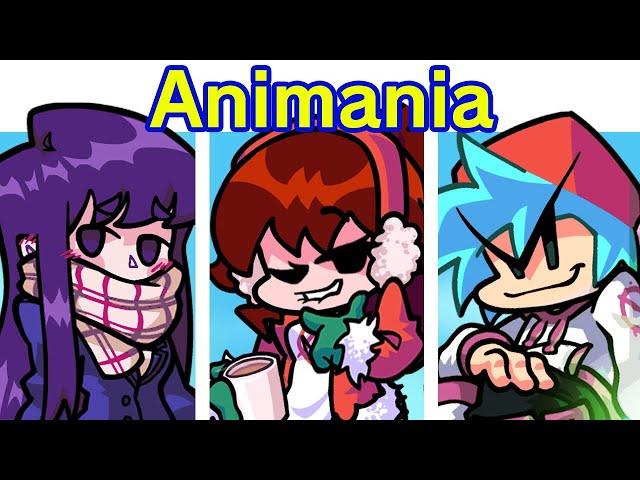 Friday Night Funkin' Animania Update - Cocoa/Eggnog Remix & VS Komi Can't Communicate Anime (FNF)
