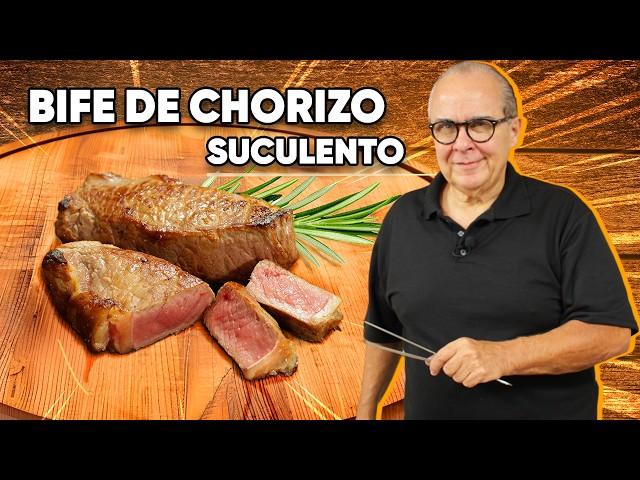 O SEGREDO PARA O BIFE DE CHORIZO SUCULENTO E SABOROSO! IMPERDÍVEL! - CHEF TAICO