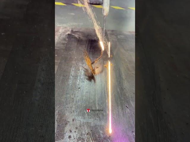 Insane Laser Rust Removal – Like Peeling Decades Off!  #lasercleaningmachine