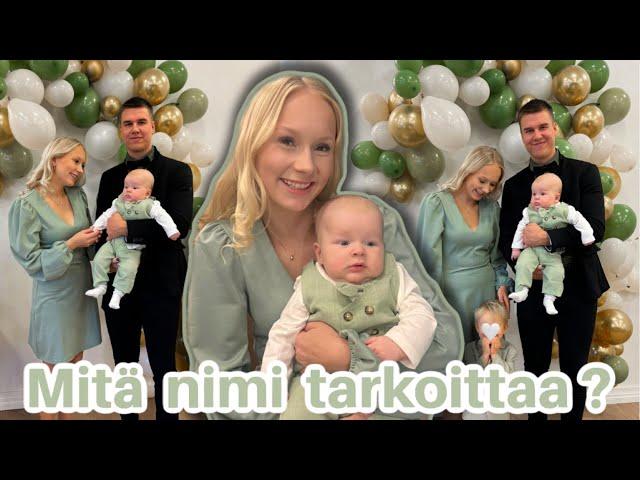 TAUN NIMI ON… | nimen paljastus