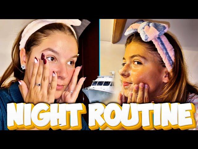 ΒΡΑΔΙΝΗ ΡΟΥΤΙΝΑ ΣΤΟ ΣΚΑΦΟΣ / night routine on boat | ARIADNI STAR