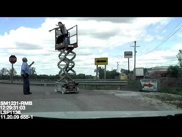 Steve's Drunk and High DUI at Work (Arrested on Scissor Lift)