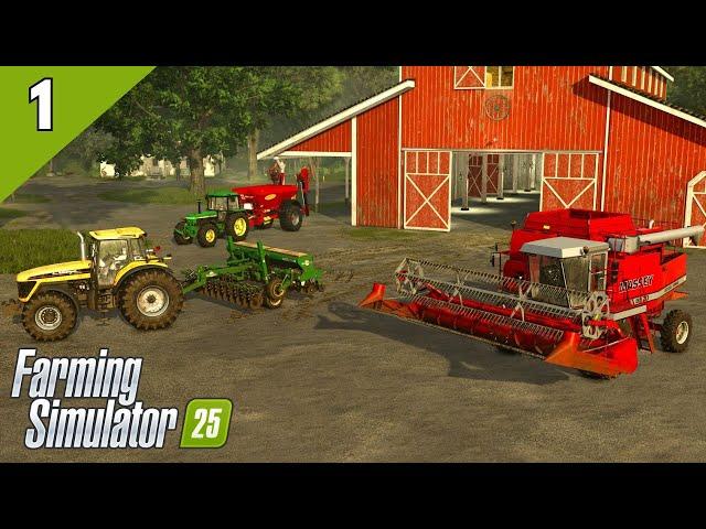 Welcome To Farming Simulator 25 | Riverbend Spring Let's Play EP 1