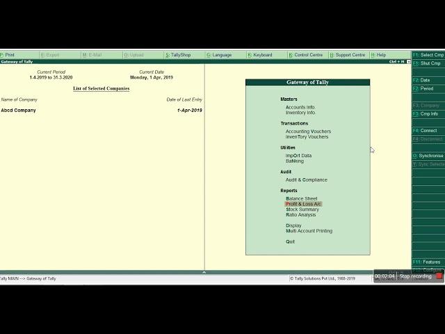 How to Email Bills From Tally ERP9