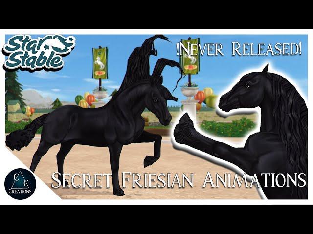 The Unreleased Friesian Animations - Star Stable Online