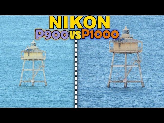 Nikon P900 vs P1000: 3KM Zoom Comparison (4K)