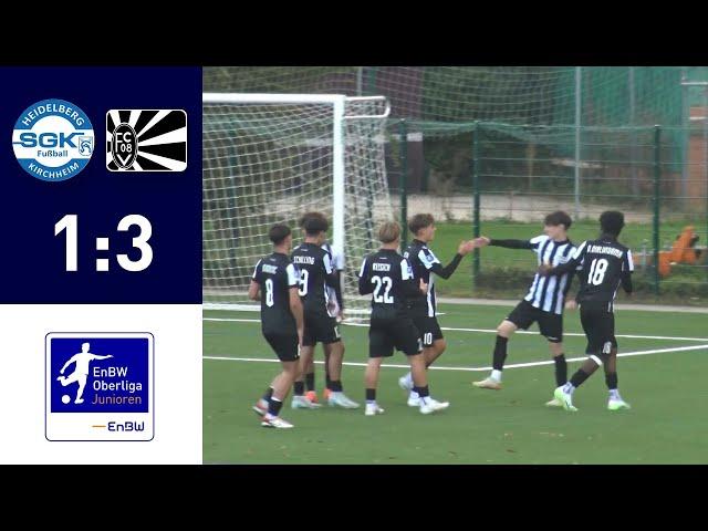 EnBW-Oberliga - A-Junioren: SG HD-Kirchheim - FC 08 Villingen 2024/25