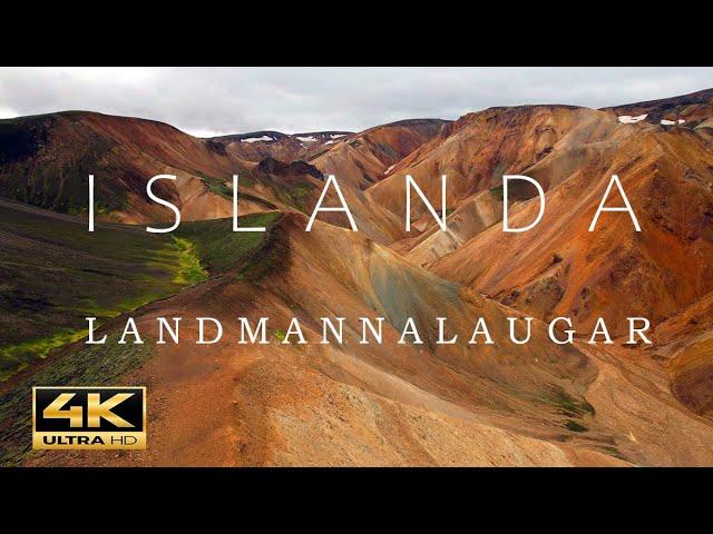 Landmannalaugar 4K - ISLANDA agosto 2024 - drone - Silvia Ferroni