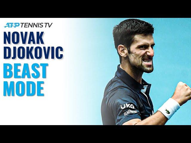 Novak Djokovic BEAST MODE vs Coric | Vienna 2020 Highlights