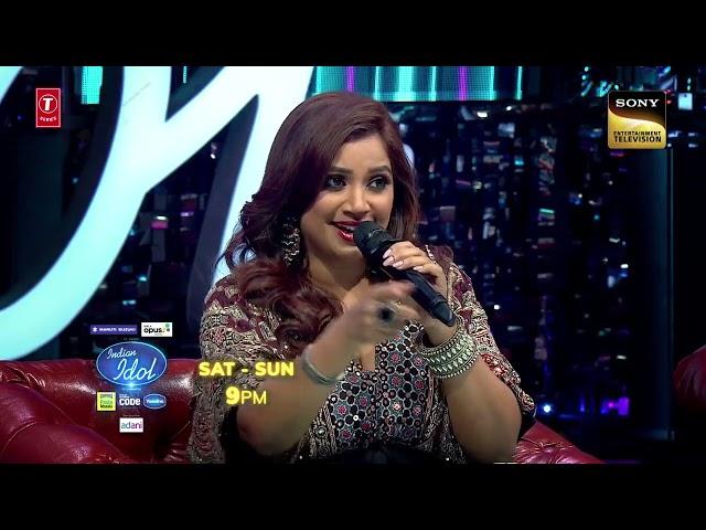 Shreya Ghoshal : Kashmir Live Performance In Indian Idol 15 |Badshah |Vishal Dadlani | Sandeep Reddy