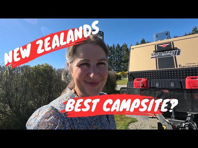 Camping in Manapouri, New Zealand is AWESOME!