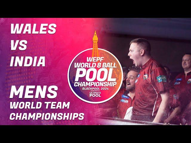 Wales vs India | WEPF Men's World Team Championships 2024