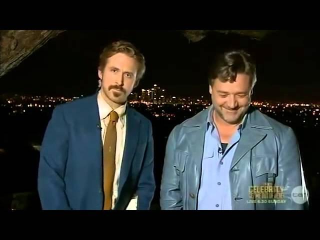 Ryan Gosling Crashes Russell Crowe's AACTA Speech