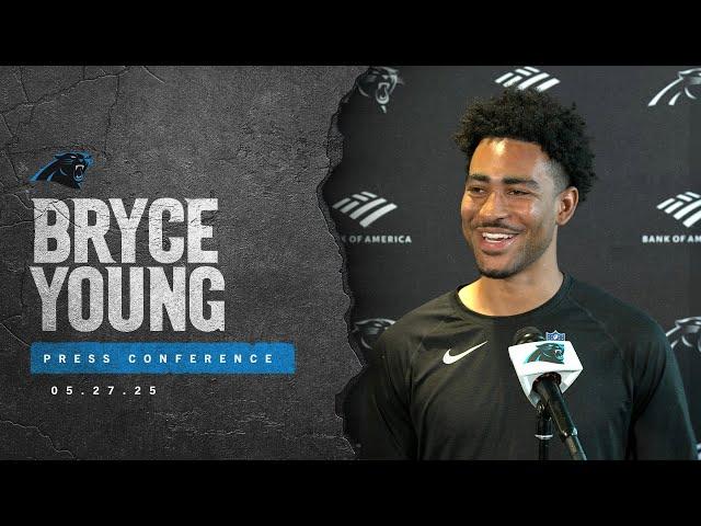 Bryce Young talks comfort in second year of Panthers offense under Coach Canales