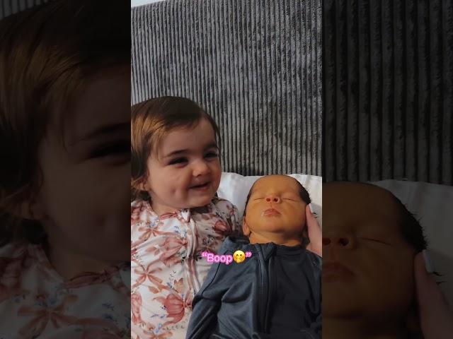 Baby SHOCKS Sister With His FART