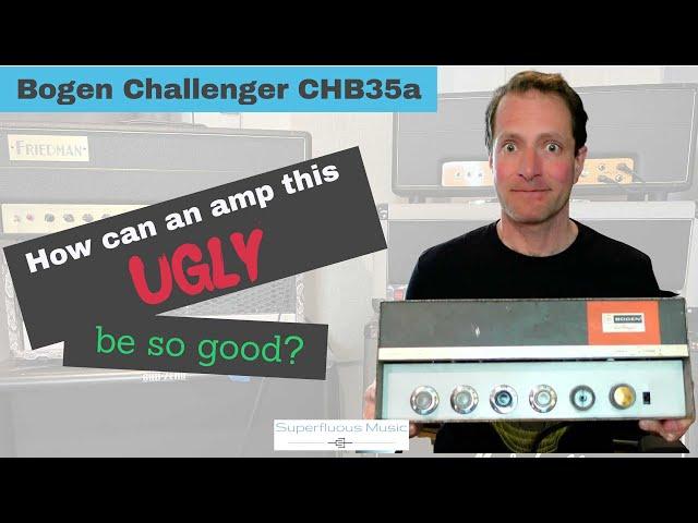 Bogen Challenger 35a: The BEST vintage PA for conversion to guitar amp??