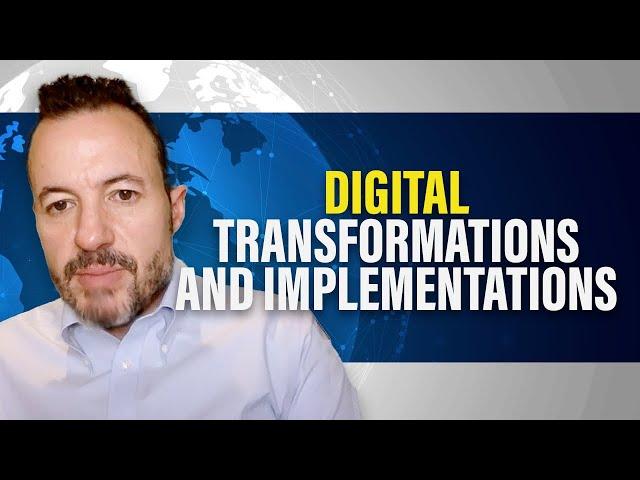 Digital Transformations and Implementations (Agile Vs Waterfall)